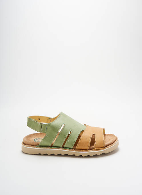 Sandales/Nu pieds vert MAY TIKA pour femme