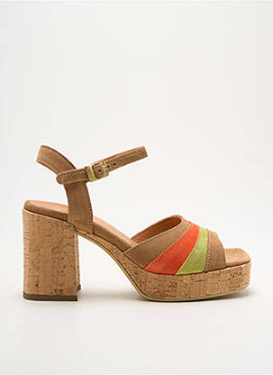 Sandales/Nu pieds marron MINKA DESIGN pour femme