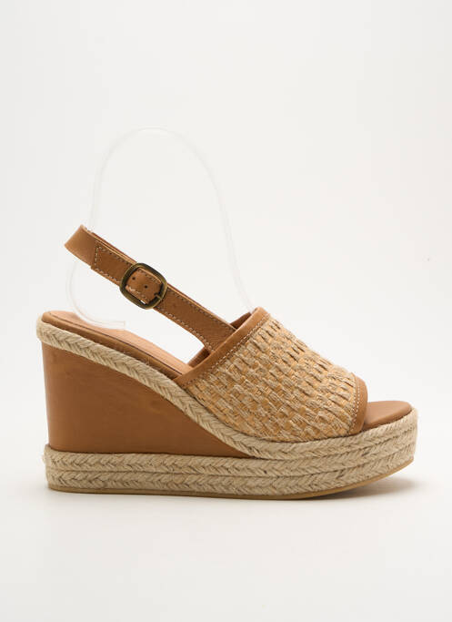 Espadrilles marron MINKA DESIGN pour femme