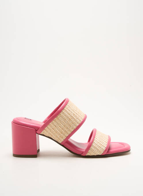 Mules/Sabots rose HOGL pour femme