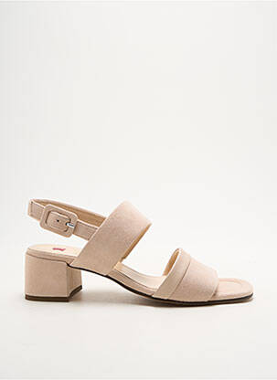Sandales/nu pieds fermeture boucle(s) talon de 4 à 6cm beige HOGL femme