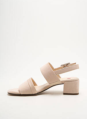 Sandales/nu pieds fermeture boucle(s) talon de 4 à 6cm beige HOGL femme