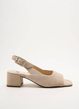 Sandales/nu pieds fermeture boucle(s) talon de 4 à 6cm beige HOGL femme