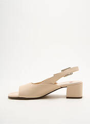 Sandales/Nu pieds beige HOGL pour femme seconde vue