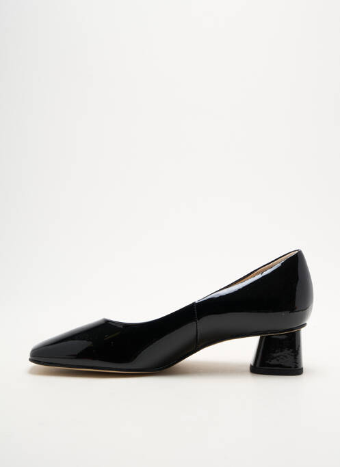 Escarpins matière lisse talon de 4 à 6cm noir HOGL femme