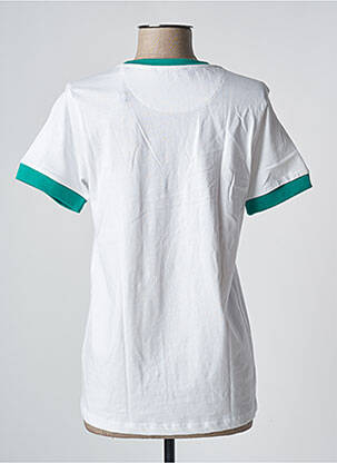 T-shirt coupe droite manches courtes blanc LOIS femme