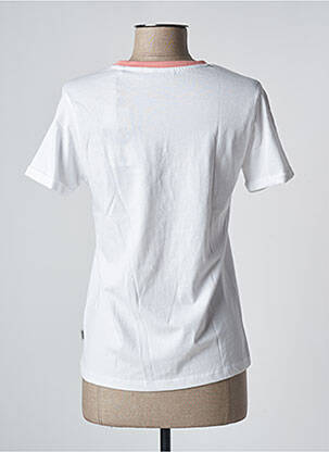 T-shirt coupe droite manches courtes blanc LOIS femme