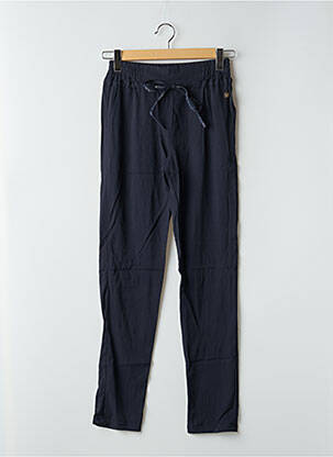 Pantalon slim taille élastique taille normale bleu LE PETIT BAIGNEUR femme