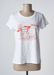 T-shirt blanc FREEMAN T.PORTER pour femme seconde vue