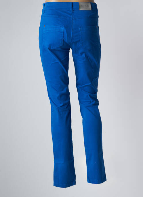 Pantalon slim bleu MAE MAHE pour femme