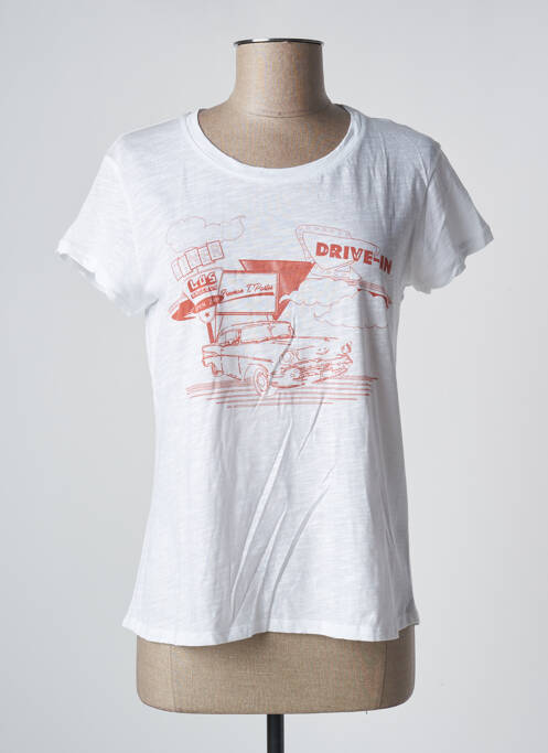 T-shirt blanc FREEMAN T.PORTER pour femme