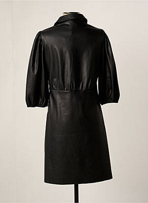 Robe mi-longue manches 3/4 manches 3/4 noir ESQUALO femme