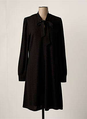 Robe mi-longue noir ESQUALO pour femme