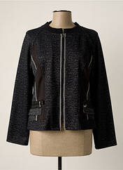 Veste casual noir LESLIE pour femme seconde vue