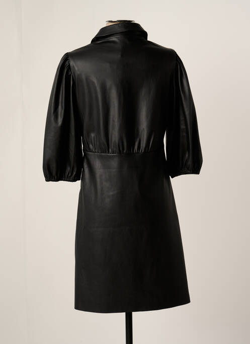 Robe mi-longue manches 3/4 manches 3/4 noir ESQUALO femme