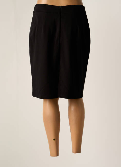 Jupe mi-longue noir GUY DUBOUIS pour femme