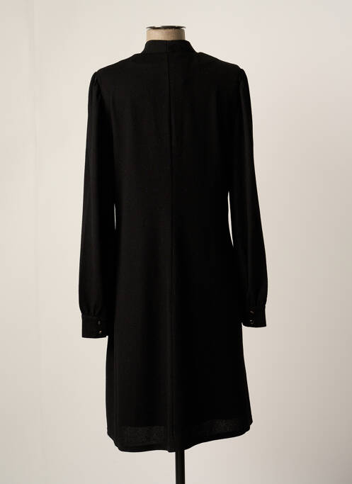 Robe mi-longue noir ESQUALO pour femme