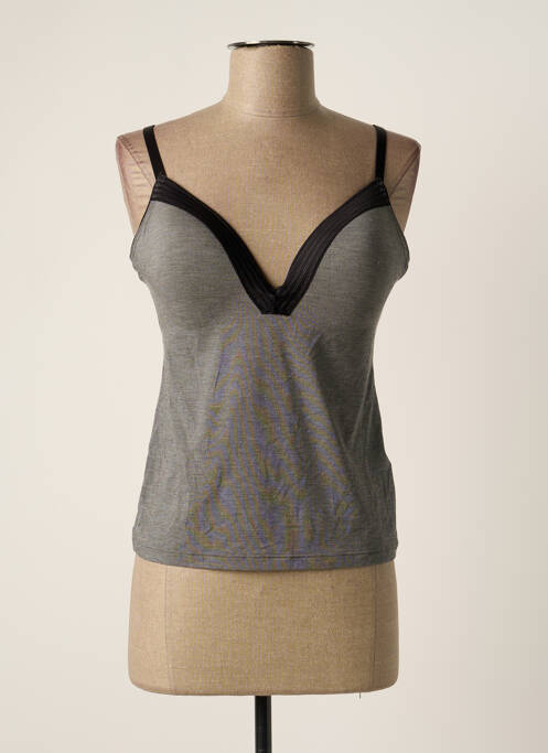 Top gris SLOGGI pour femme