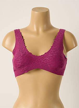 Soutien-gorge sans armature brassieres violet SLOGGI femme