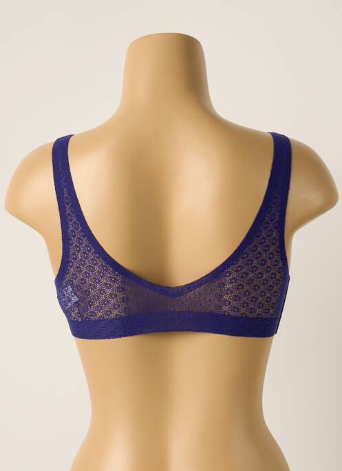 Soutien-gorge sans armature brassieres bleu SLOGGI femme