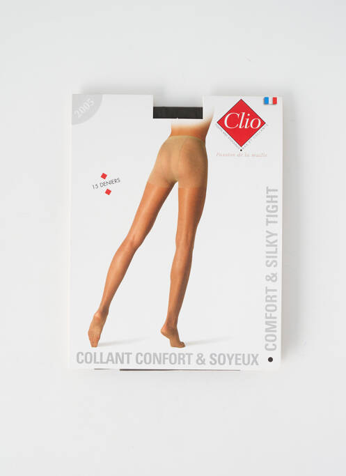 Collants gris CLIO pour femme