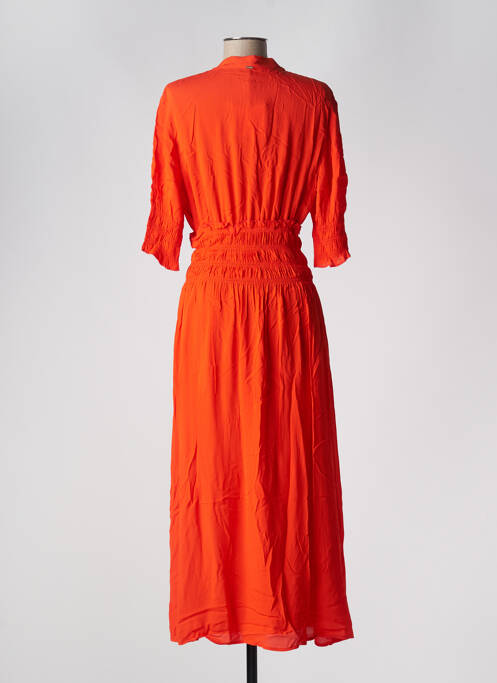 Robe longue orange FRACOMINA pour femme