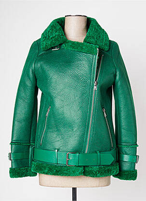 Manteau court vert OAKWOOD pour femme