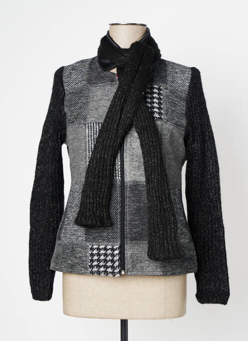 Veste casual gris LO! LES FILLES pour femme