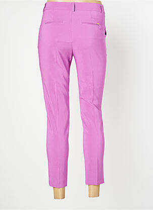 Pantalon 7/8 stretch taille normale rose FRACOMINA femme