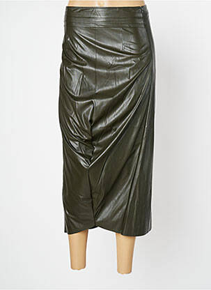 Jupe longue taille haute vert LO! LES FILLES femme
