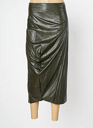 Jupe longue taille haute vert LO! LES FILLES femme