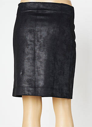Jupe mi-longue taille à pinces noir LO! LES FILLES femme