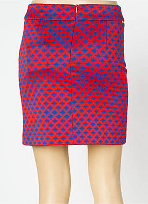 Jupe courte taille haute rouge FRACOMINA femme