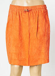 Jupe courte poches orange OAKWOOD femme