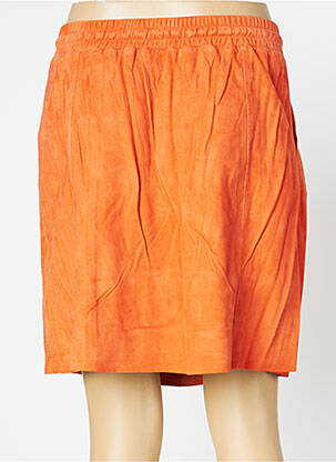 Jupe courte poches orange OAKWOOD femme
