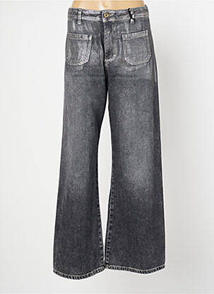Jeans coupe large gris PLEASE pour femme