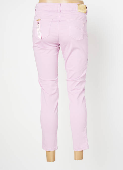 Pantalon 7/8 rose FRACOMINA pour femme