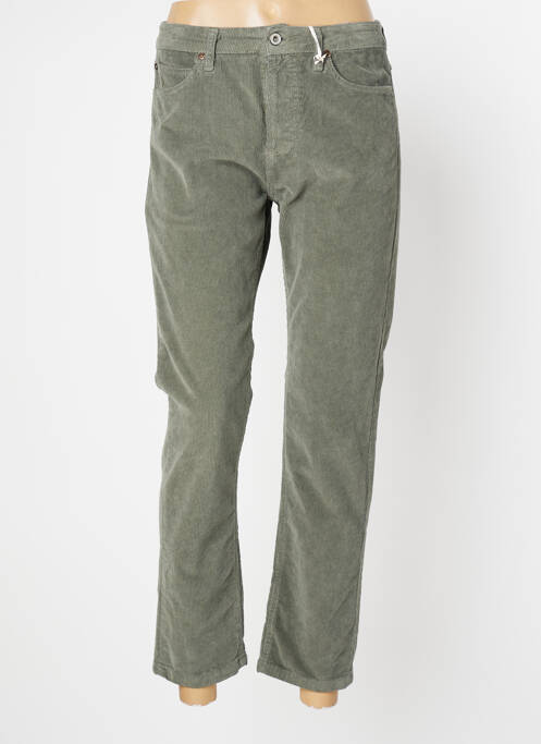 Pantalon 7/8 vert PLEASE pour femme