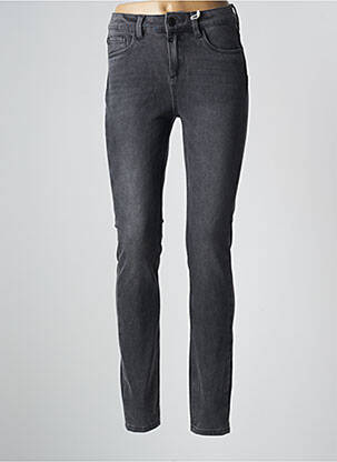 Jeans coupe slim stretch taille normale gris TIMEZONE femme