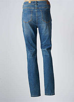 Jeans coupe slim stretch taille normale bleu TIMEZONE femme