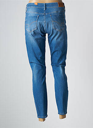 Jean coupe mom stretch taille normale bleu TIMEZONE femme