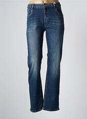 Jeans coupe droite bleu TIMEZONE pour femme seconde vue