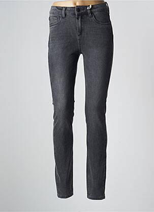 Jeans coupe slim gris TIMEZONE pour femme