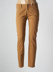 Pantalon slim marron TIMEZONE pour femme seconde vue