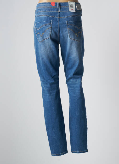 Jeans coupe slim stretch taille normale bleu TIMEZONE femme