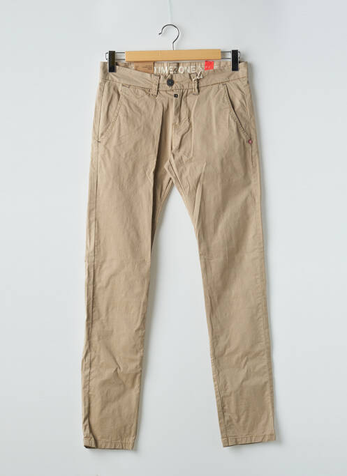 Pantalon chino beige TIMEZONE pour femme