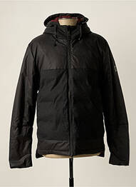 Parka finition intérieure doublée a capuche noir TIMEZONE homme