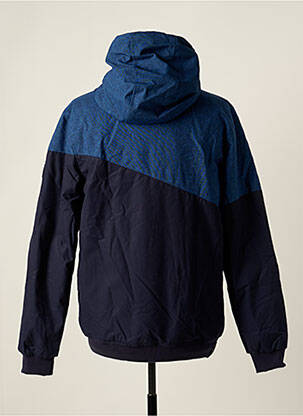Manteau court poches a capuche bleu RAGWEAR homme