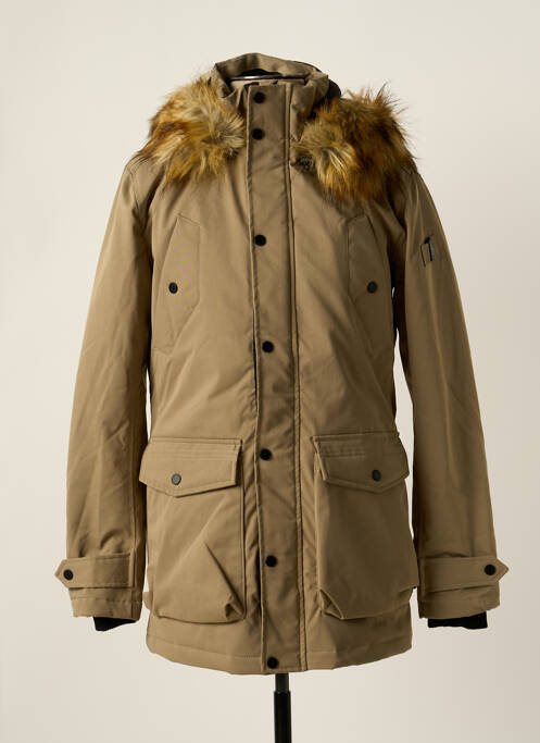 Parka beige SUN VALLEY pour homme