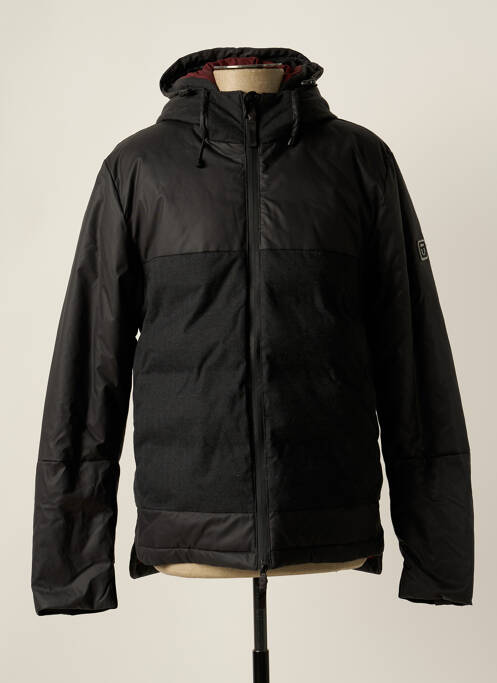 Parka noir TIMEZONE pour homme